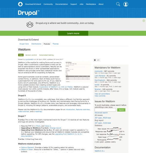 Drupal website