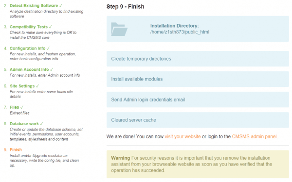 How to install CMS Made Simple | HostPapa Support