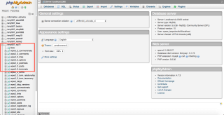 How to delete a table in a database (phpMyAdmin)