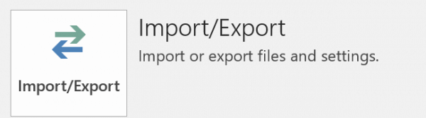 Import/Export