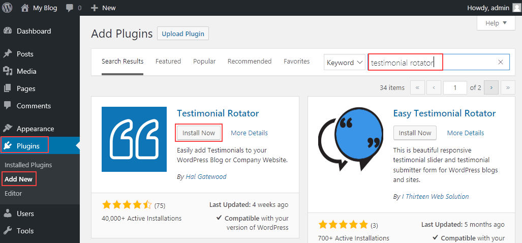 Testimonial plugin wordpress discount
