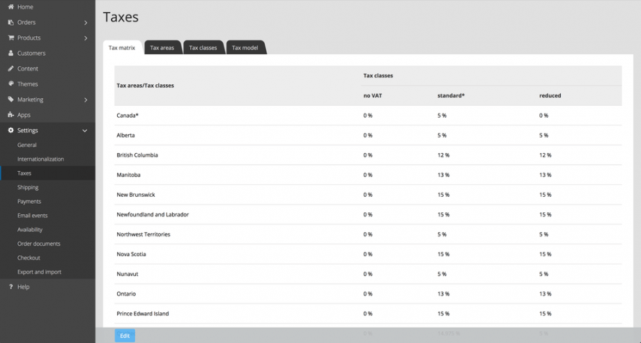 How to configure sales tax - HostPapa