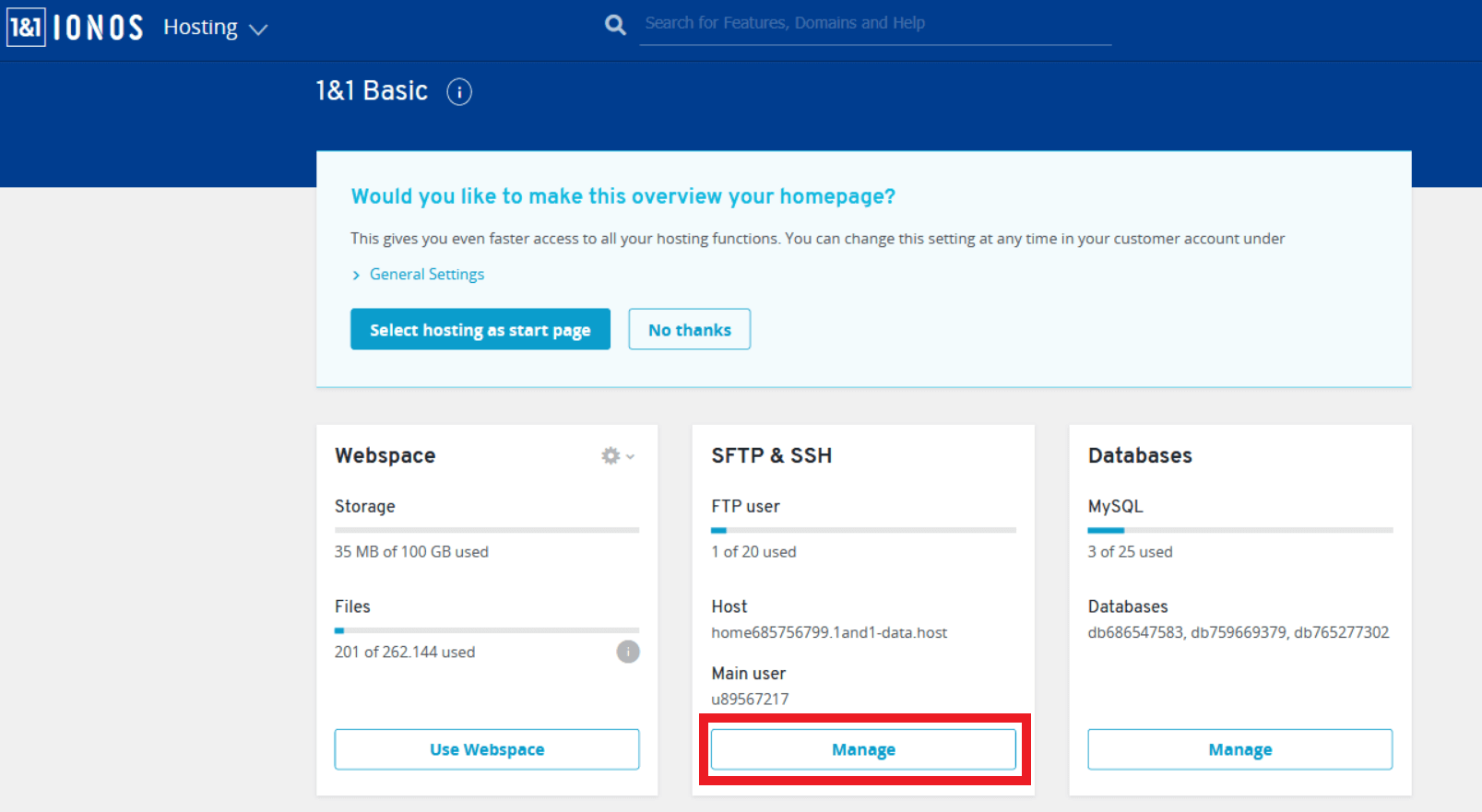 How to migrate your website from 1&1 IONOS