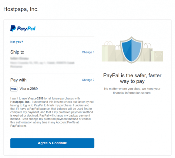 How to set up a PayPal billing agreement HostPapa Support