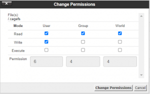 How to change file permissions in WordPress 11