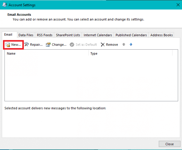 how to add email in outlook 365