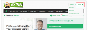 How to change your HostPapa Dashboard Password
