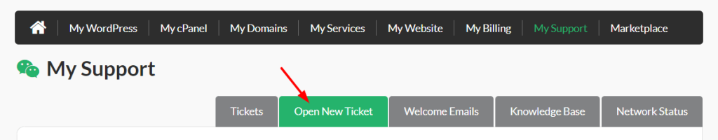 How to open a support ticket in your HostPapa Dashboard