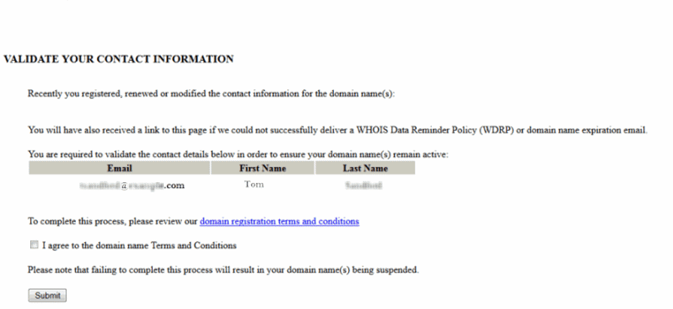 Acerca de las nuevas reglas de verificación de ICANN para nuevos dominios