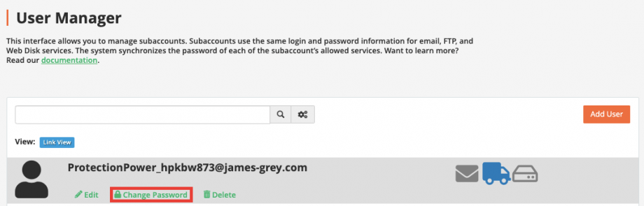 How to use cPanel’s User Manager | HostPapa Support