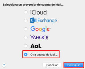 Cómo configurar el correo electrónico Básico/Avanzado de HostPapa en Apple Mail para Mac 1