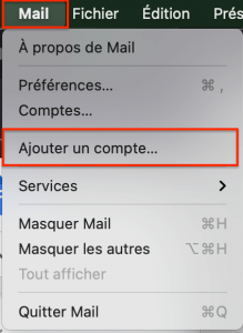 Comment mettre en place votre messagerie HostPapa Novice ou Avancé dans Apple Mail pour Mac 1