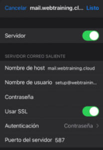 Cómo agregar tu correo de cPanel en tu iPhone o iPad 1