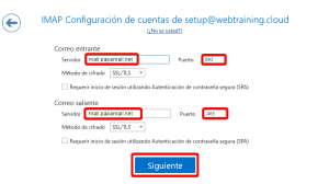 Cómo configurar el correo electrónico Básico o Avanzado de HostPapa en Outlook 2016 3