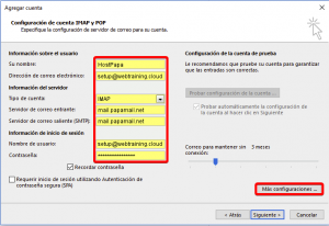 Cómo configurar el correo electrónico Básico o Avanzado de HostPapa en Outlook 2013 1