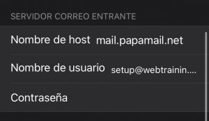 Cómo configurar un correo electrónico Básico o Avanzado de HostPapa en tu iPhone o iPad 1