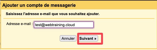 Comment mettre en place la messagerie HostPapa Novice ou Avancé dans Gmail (Webmail) 3