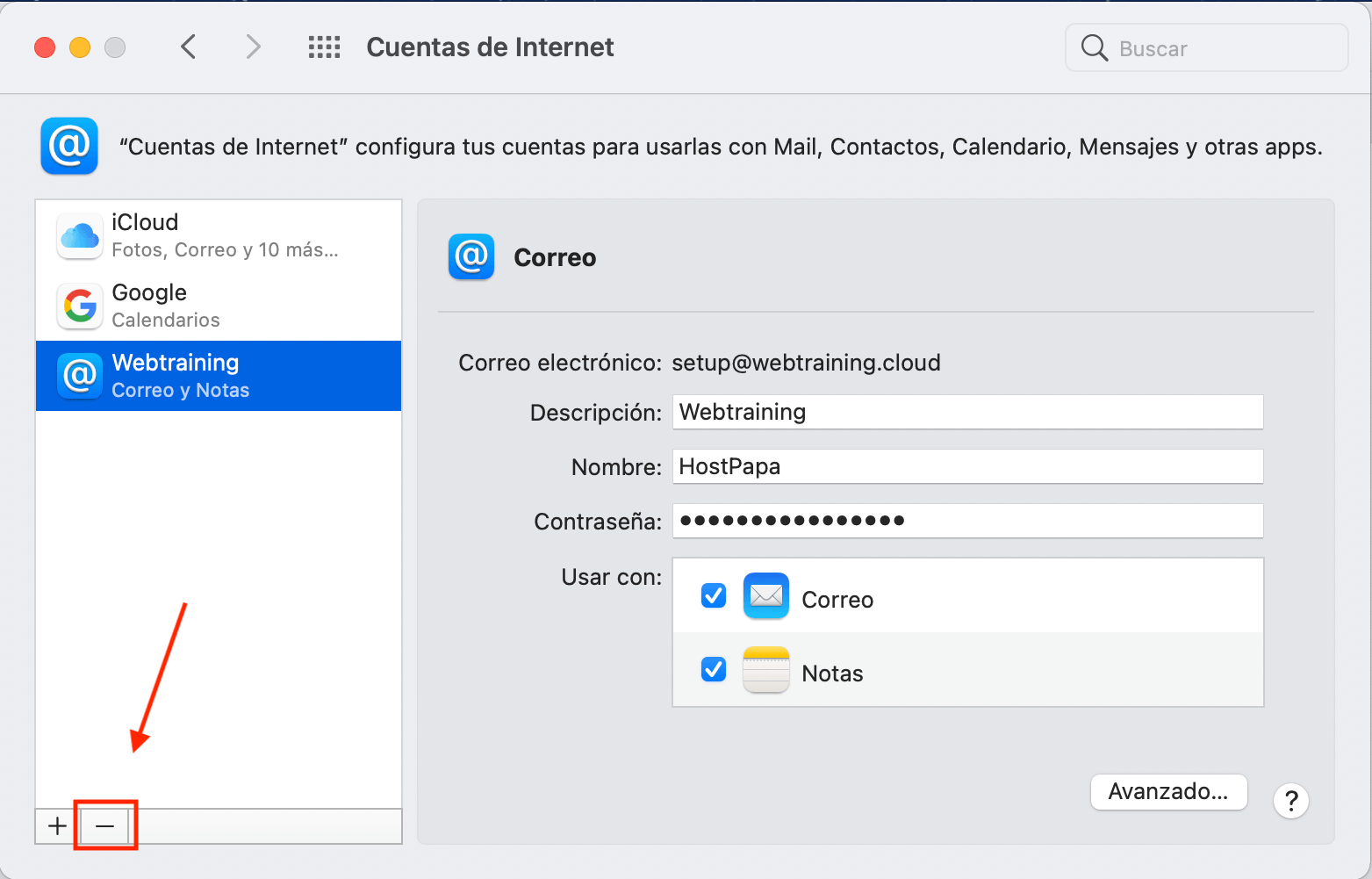 Cómo cambiar una cuenta de POP a IMAP en Apple Mail 3
