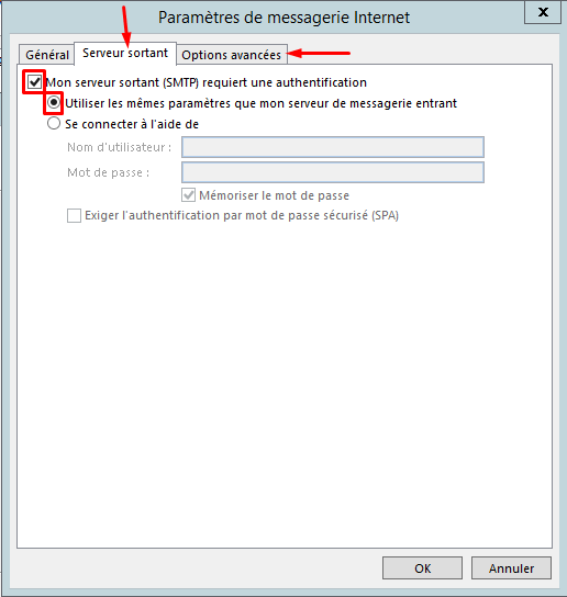 Comment mettre en place votre messagerie HostPapa Novice ou Avancé dans Outlook 2013 4