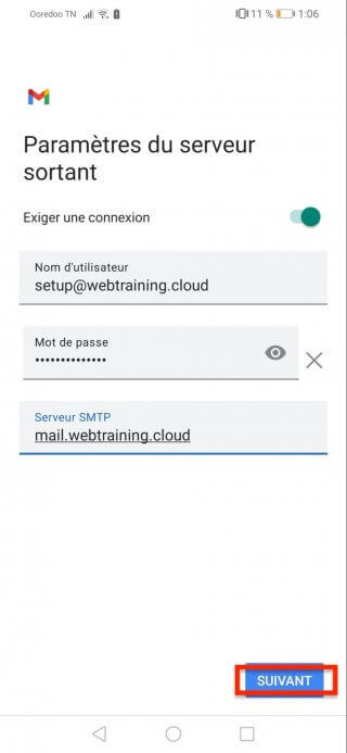 Comment mettre en place l'email HostPapa Novice ou Avancé sur un appareil Android 3