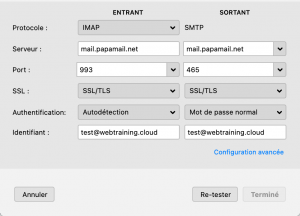 Comment mettre en place votre messagerie HostPapa Novice ou Avancé dans Thunderbird 3