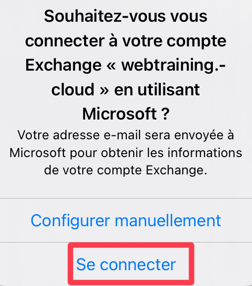 Comment mettre en place la messagerie électronique Microsoft 365 sur iPhone ou iPad 2