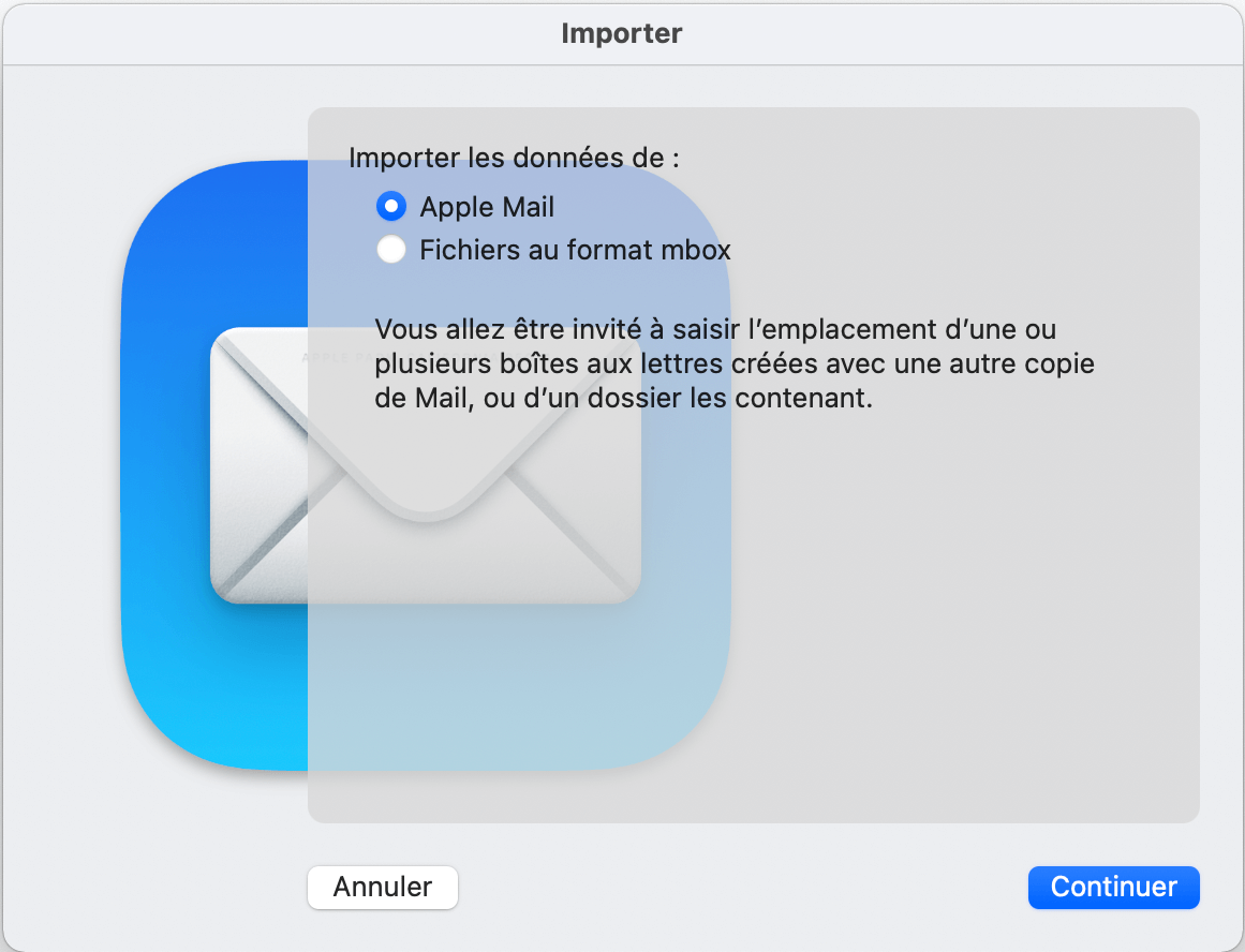 Comment changer un compte POP en IMAP dans Apple Mail 8