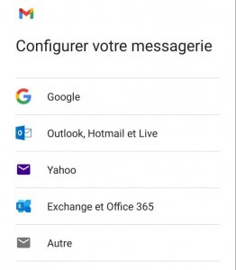 Comment mettre en place le service email Microsoft 365 sur appareils Android 