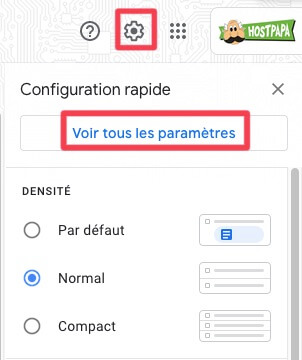 Comment mettre en place la messagerie HostPapa Novice ou Avancé dans Gmail (Webmail)