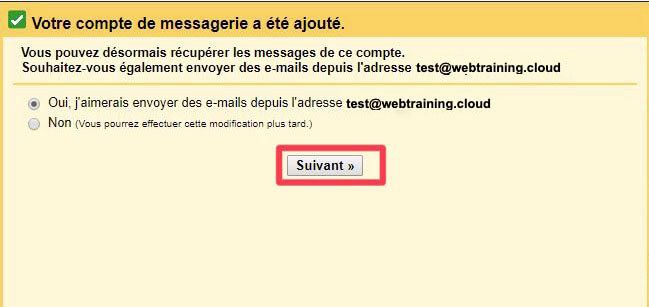 Comment mettre en place la messagerie HostPapa Novice ou Avancé dans Gmail (Webmail) 5