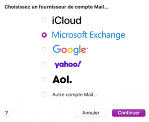 Comment mettre en place la messagerie Microsoft 365 dans Apple Mail pour Mac