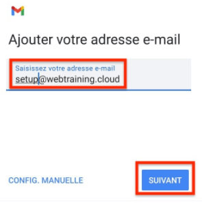 Comment mettre en place l'email HostPapa Novice ou Avancé sur un appareil Android 1