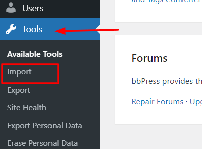 How to import content in WordPress - HostPapa Knowledge Base