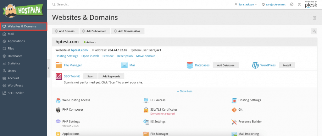 ASP.NET settings on Plesk (Windows) | HostPapa Support