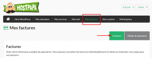 Comment consulter vos factures HostPapa 