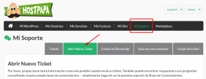 Cómo abrir y acceder a tickets de soporte