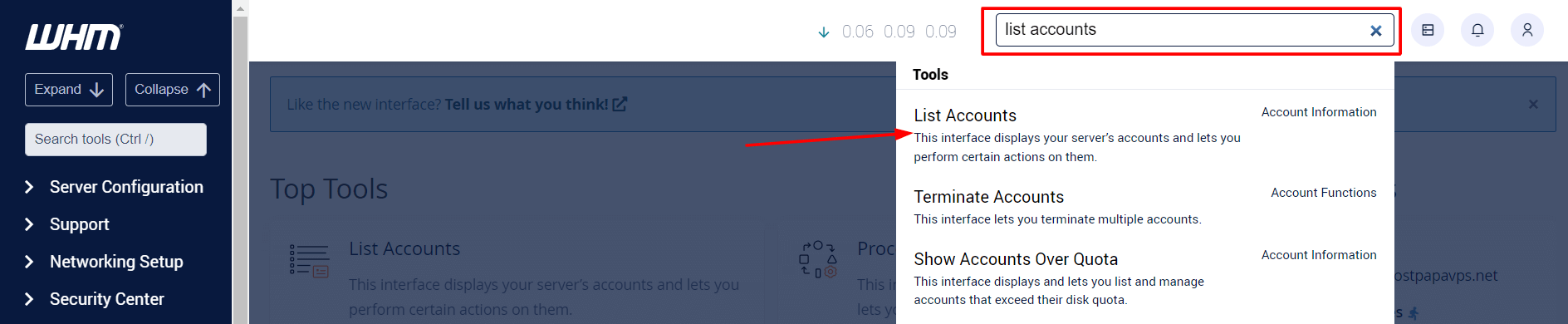 How to reset a cPanel account password in WHM | HostPapa Support