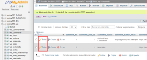 Cómo modificar campos en tablas en bases de datos con phpMyAdmin 3