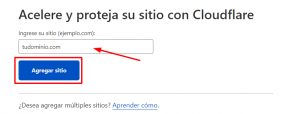 Cómo habilitar Cloudflare en tu dominio 1