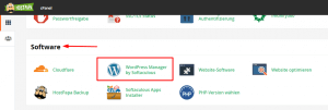 WordPress Manager by Softaculous