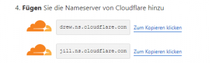 So aktivieren Sie Cloudflare für Ihre Domain 4