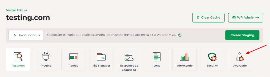 Conéctate a tu cuenta de WordPress Hosting Gestionado a través de SSH