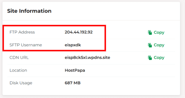 access SSH on your MWP account. 1