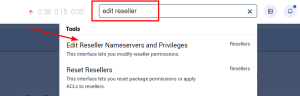 How to limit a reseller’s privileges in WHM