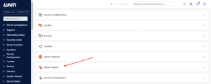 How to monitor your server using Service Status in WHM