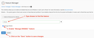 How to enable DNSSEC for the domain on cPanel VPS - Feature manager