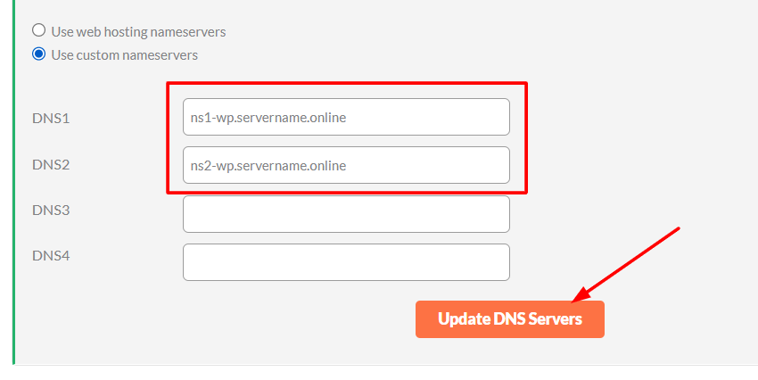 Change your DNS servers with HostPapa Dashboard