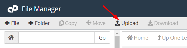 How to upload files to cPanel for your website