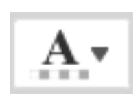 The text color button will help you change the color of your text.