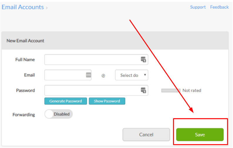 Once you’ve entered all the required information in the pop-up window, please click Save.